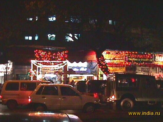 the shops of the city 
