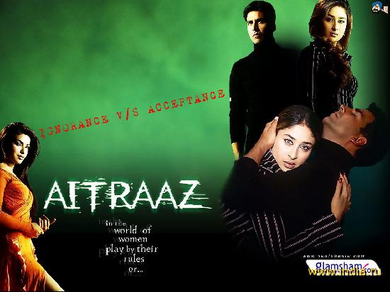 Aitraaz-akshay,karina,priyanka. 