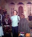 with Rajasthani women