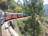 train to shimla